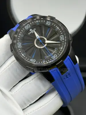 Automatic Perrelet Quality Luxury Men Rubber Wristwatch