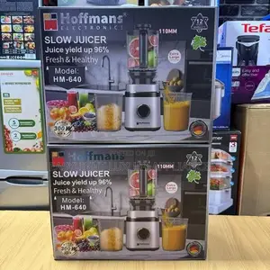 Hoffmans Hm-640 Big Mouth Slow Juicer 300w Cold Press Juicer