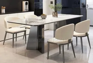 6 Seaters Mabel Top Dining Set