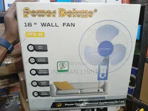 Power Deluxe 16" Wall Fan