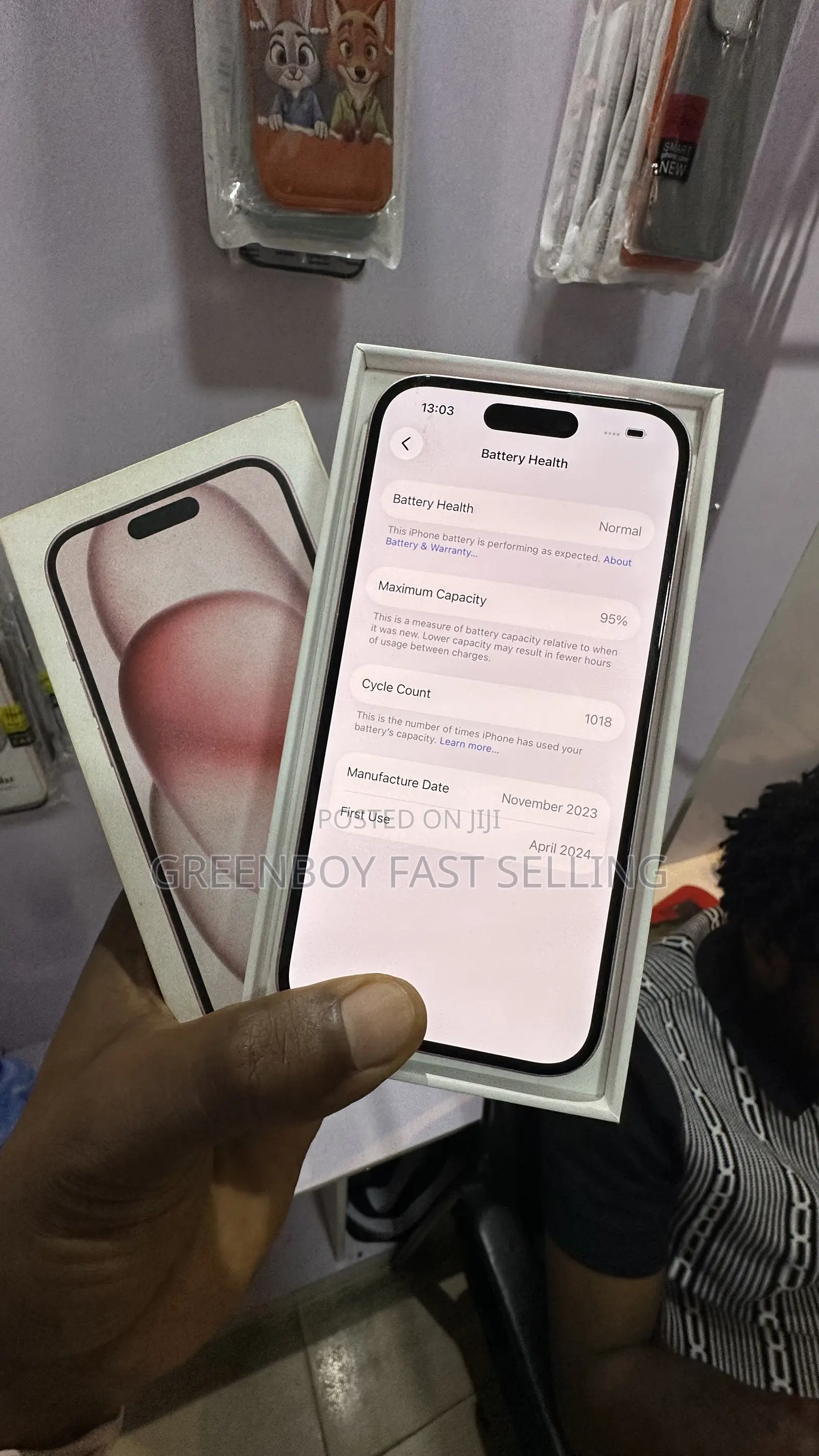Apple iPhone 15 128 GB Pink