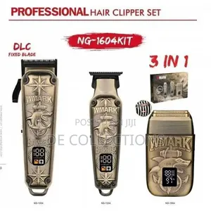 Professional Grooming Kit 3 in 1 (Clipper Trimmer and Shaver) Ng1604