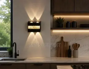 Modern Led Up and Down Crystal Wall Sconce.