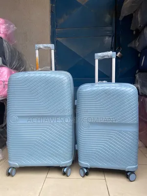 Set of 2 Unbreakable Rubber Luggage