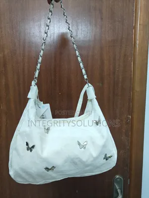 Butterfly Stud Shoulder Hobo Bag