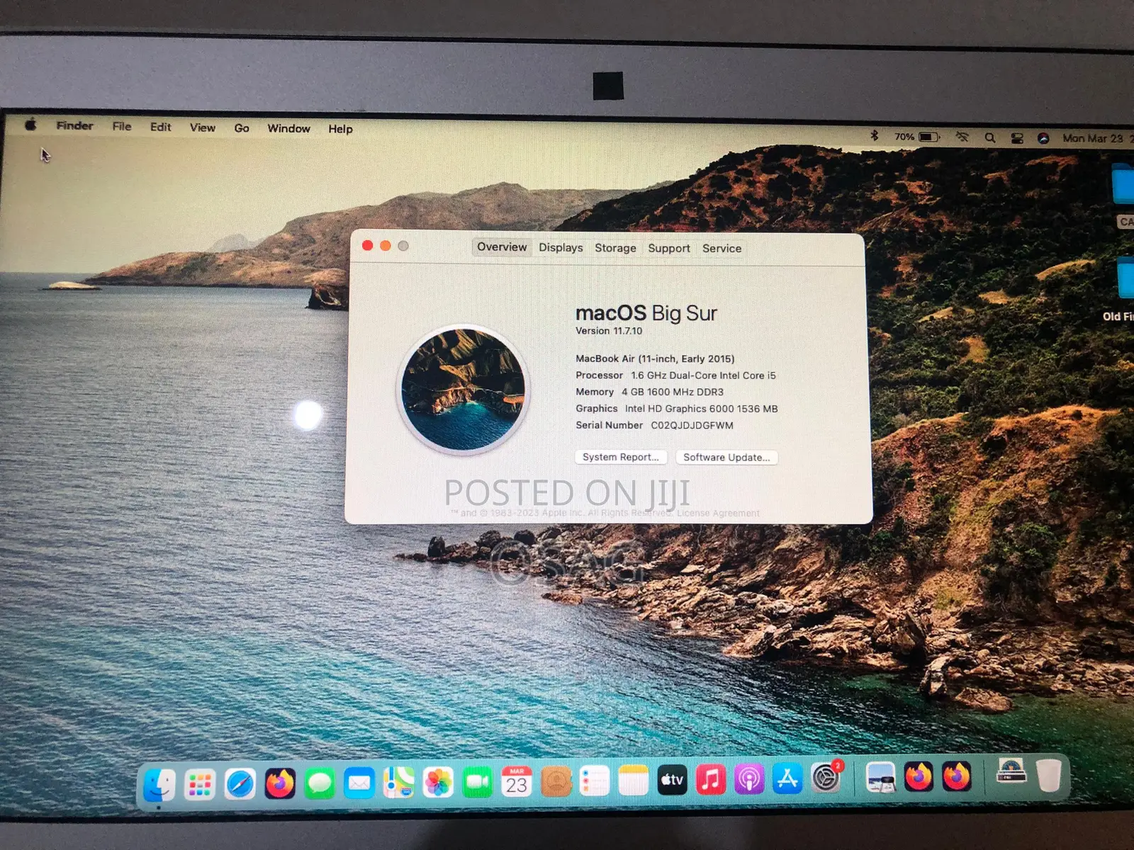 Laptop Apple MacBook 2012 4GB Intel Core i5 SSD 128GB