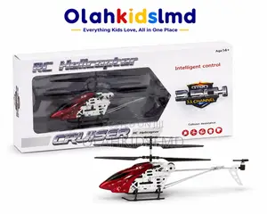 Cruiser Rc Helicopter – 3.5 Channel Gyro, Crash Resistant, Age 14+