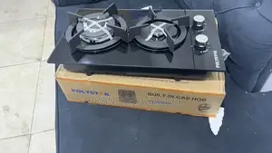 Polystar Two Burner Glass Hob – Efficient Gas Cooking Appliance