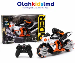 Kddon Rc Rider Motorcycle Toy – 2.4ghz, Light Sound, Ages 3+