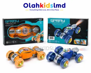 Spray Twist Stunt Rc Car – Deformation Cool Mist Effect, Ages 3+