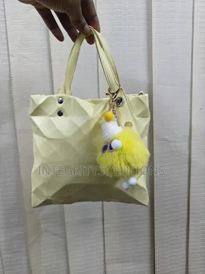 Mini Tote Bag With Charm