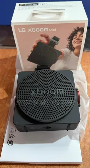 Lg Xboom Mini Bluetooth Speaker | Signature Sound by Will.I.Am (Black)