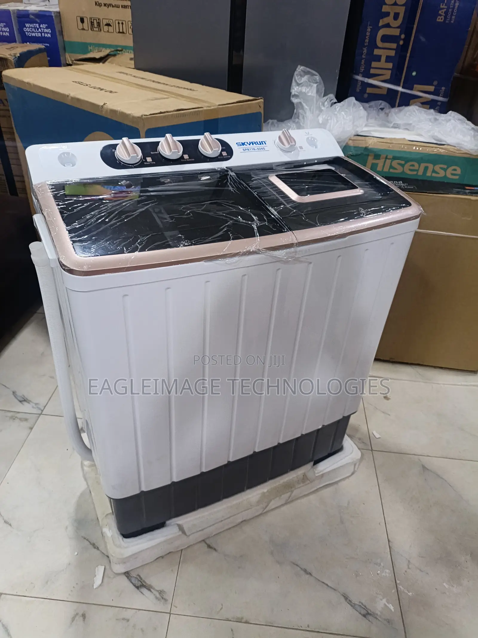 Skyrun 11kg Quick Wash Machine Model Spb116-024s