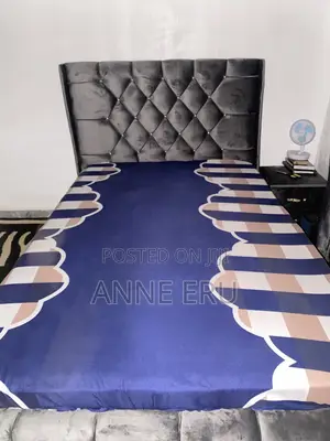 Neatly Used 4 X 6 Bedframe and Mattress
