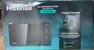 Hisense 20l Solo Microwave Oven | Hismwo20mobs14-H (Black)
