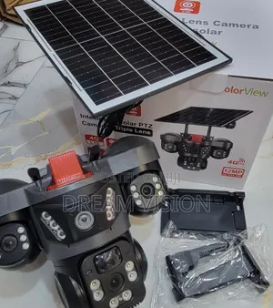 Automatic Rotating Three Lens Solar Camera