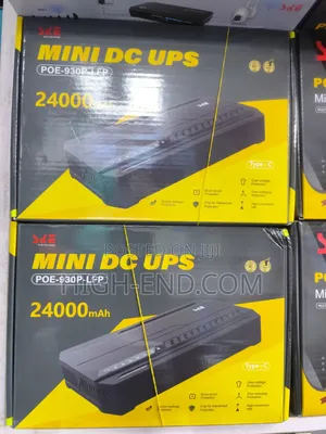 Ske 24000mah Mini Dc Ups Poe-930p-LFP Router Power Bank