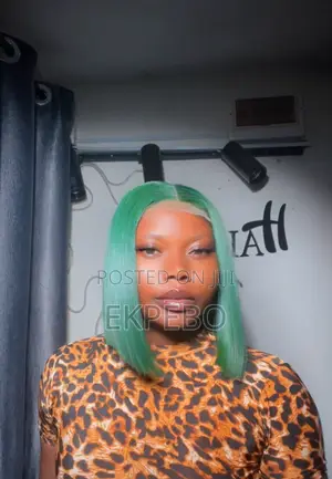 10” SDD Bone Straight Green Color