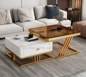 Marble + Glass Center Table
Price