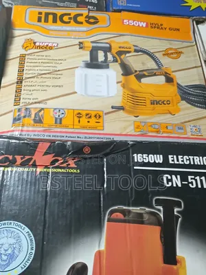 Ingco 550w HVLP Electric Spray Gun – Professional Paint Sprayer