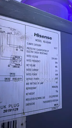 Hisense Fridge