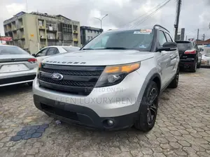 Silver Ford Explorer for Rent- Car for Hire