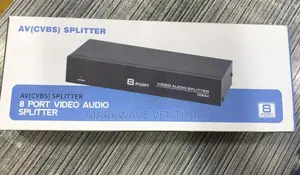 8port Av Audio Video Splitter