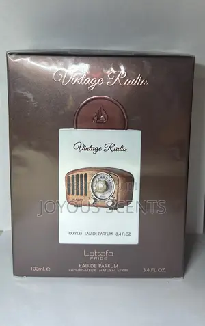 Vintage Radio Perfume