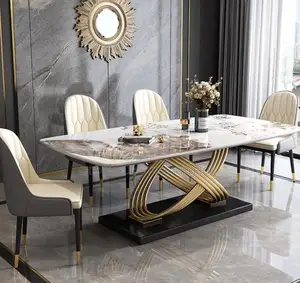 Crossing Leg Dining Table by 6