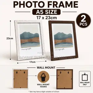 A5 Photo Frame 17cm X 23 Cm (2pcs)