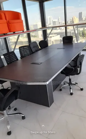 Premium 8 to 10-Seater Conference Table Luxury Boardroom Meeting Desk