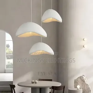 Modern E27 Pendant Wabi Sabi Dining Table Ceiling Chandelier 500mm