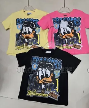 Kids Cartoon Graphic T-Shirt | Boys Girls Cotton Tee | Ages 3–9 Year