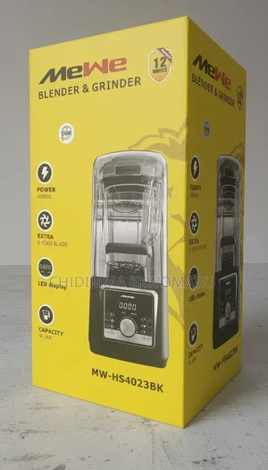 Mewe Heavy Duty 4000w Blender Mw-Hs4023bk