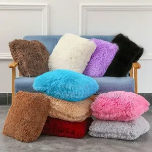 6 Pics Luxury Fluffy Throw Pillows