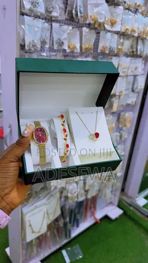 Ladies Rebirth 3-in-1 Watch Jewelry Gift Set
