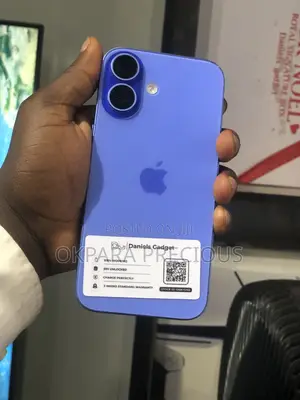 New Apple iPhone 16 128 GB Blue