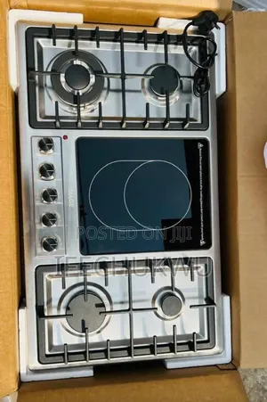 Original Image Built-in 4+1 Gas Electric Stainless Steel Cooker Hob