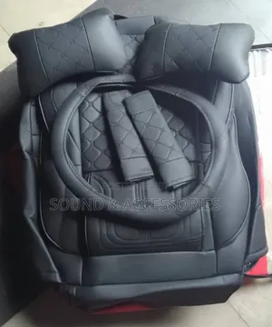 Toyota Camry Black Crown 5 Seater Car Seat Cover