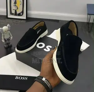 Boss Classic Slip on Suede Loafers