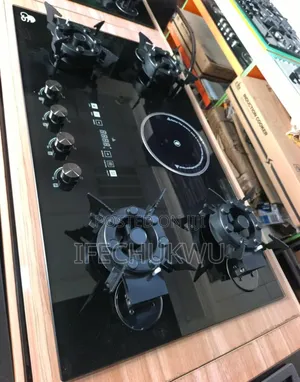 Original Quality Gs Inbuilt 90cm 4+1 Flips Up Gas Electric Cooker