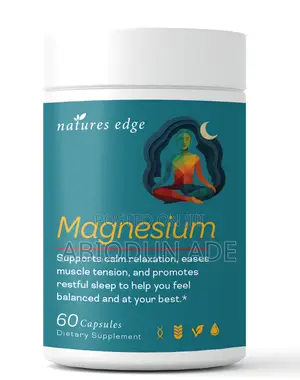 Nature’S Edge Magnesium Glycinate 500mg | 60 Capsules | 1 Daily | Usa