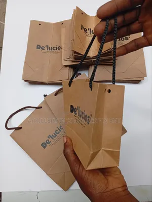 Customized Brown Paper Bags