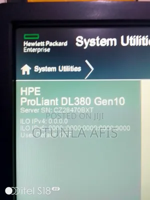 Server HP ProLiant DL380 Gen10 16GB Intel Xeon HDD 4T