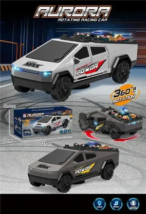 Aurora 360° Rotating Racing Car – Lights, Music Action!