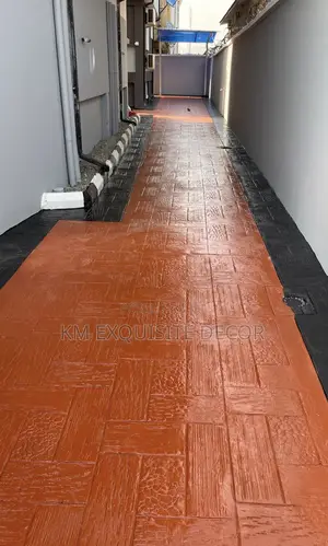 Stamp Concrete Floor in Lagos