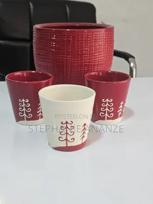 Home Decor Pots and Cups ,Not for Use Just for Decor