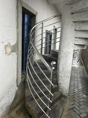 Here Is Our Gas Welding Spiral Staircase Handrail Very Simple Design
