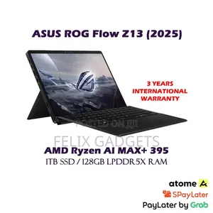 New Laptop Asus ROG Flow Z13 128GB AMD Ryzen SSD 1T