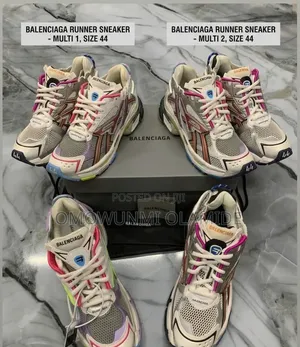 Premium Balenciaga Runner Sneakers - Size 44